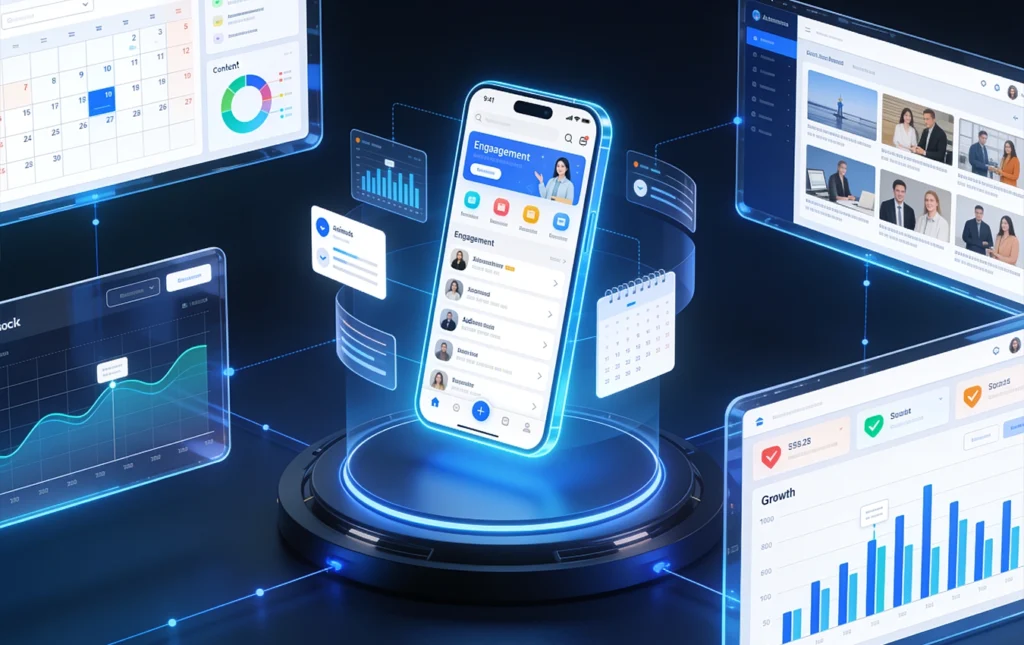 إدارة حسابات التواصل الاجتماعي